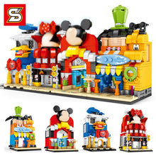 Charger l'image dans la galerie, 876 PCs Luxury Street View Building 4 Beach Appliance Shops Jewelry Shops Game Houses And Bars Compatible With LEGOinglys Bricks