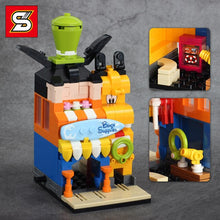 Charger l'image dans la galerie, 876 PCs Luxury Street View Building 4 Beach Appliance Shops Jewelry Shops Game Houses And Bars Compatible With LEGOinglys Bricks