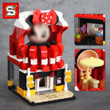 Charger l'image dans la galerie, 876 PCs Luxury Street View Building 4 Beach Appliance Shops Jewelry Shops Game Houses And Bars Compatible With LEGOinglys Bricks