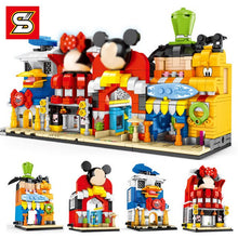 Charger l'image dans la galerie, 876 PCs Luxury Street View Building 4 Beach Appliance Shops Jewelry Shops Game Houses And Bars Compatible With LEGOinglys Bricks