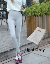 Charger l'image dans la galerie, Womens Casual Thicken Nine Pants