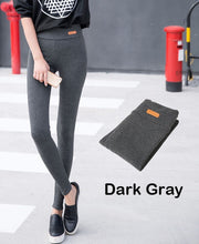 Charger l'image dans la galerie, Womens Casual Thicken Nine Pants