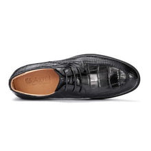 Load image into Gallery viewer, sanpijiang new  crocodile  Leather shoes  men  crocodile shoes  British  business  Casual shoes  male  fashion  Men's dress shoe