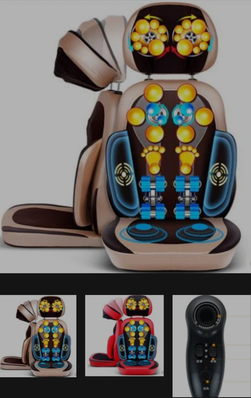 Shiatsu Massager Cushions