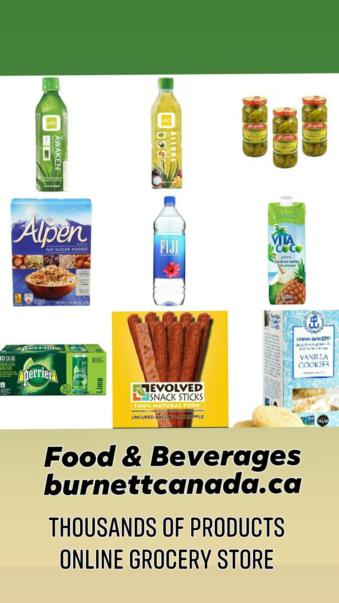 Food & Drinks: Online Grocery Store