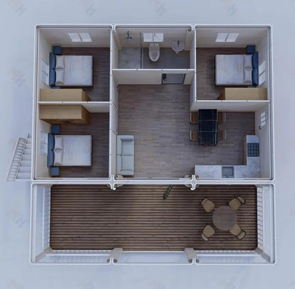 Prefabricated Apartment Building