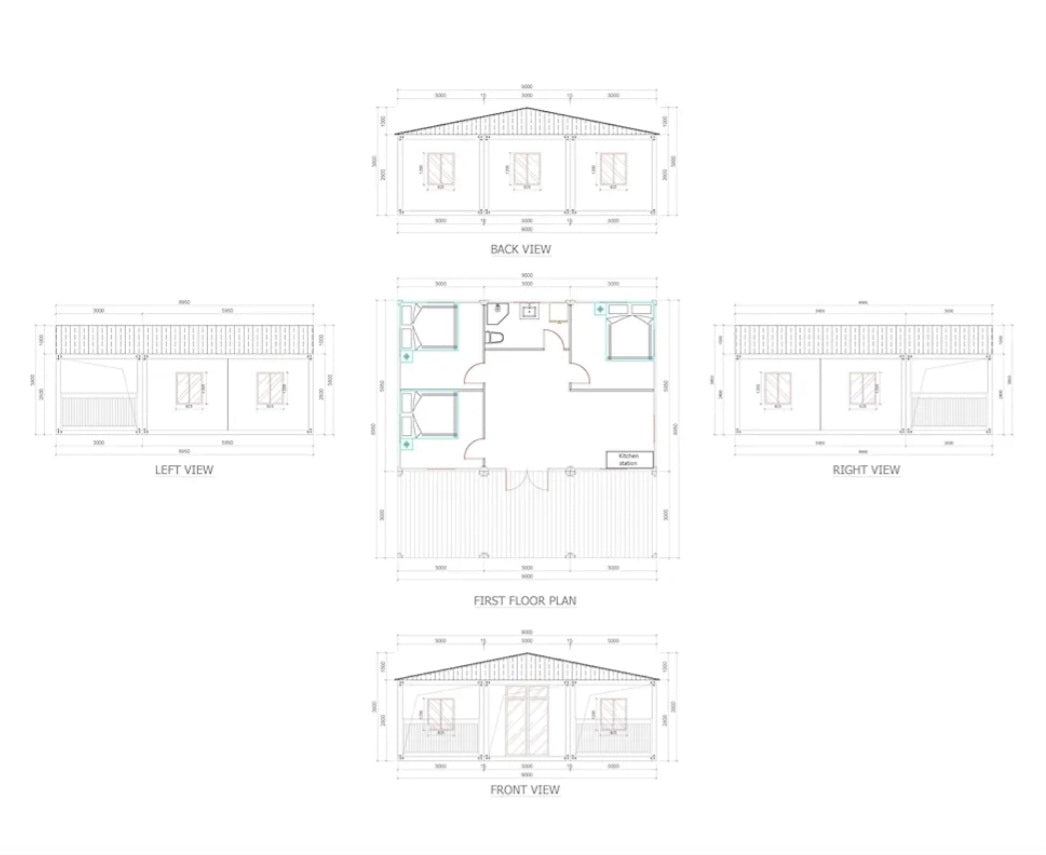 Prefabricated Apartment Building