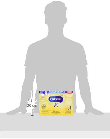 Enfamil A+, Baby Formula, Ready to Feed Nursettes, DHA (a type of Omega-3 fat) to help support brain development, Age 0-12 months, 59ml x 24 count