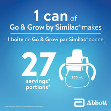 Cargar imagen en el visor de la galería, Similac Go &amp; Grow Step 3 Toddler Drink with 2&#39;-FL. Immune Support Innovation: 2&#39;-FL, Powder, 12-36 Months, Milk Flavour, 850 grams
