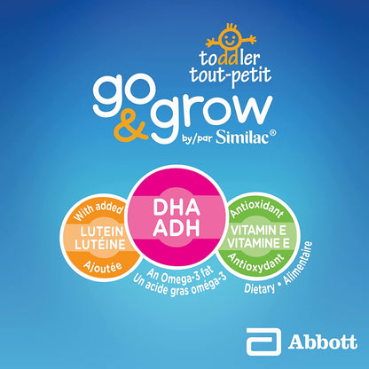Similac Go & Grow Step 3 Toddler Drink with 2'-FL. Immune Support Innovation: 2'-FL, Powder, 12-36 Months, Milk Flavour, 850 grams