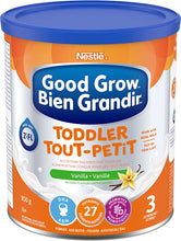 Load image into Gallery viewer, NESTLÉ GOOD GROW Stage 3 Nutritional Toddler Drink, 12+ months, Vanilla Flavour, 850 g
