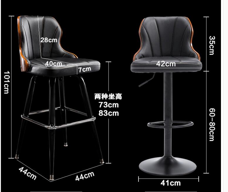 002 Solid wood bar table and chair. Leisure bar chair.44100