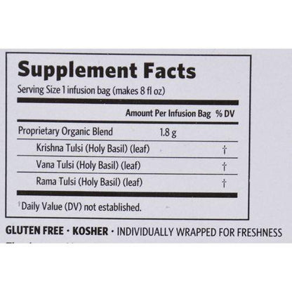 Organic India Tulsi Tea Original - 18 Tea Bags - Case of 6