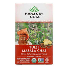 Load image into Gallery viewer, Organic India Tulsi Tea Chai Masala - 18 Tea Bags - Case of 6
