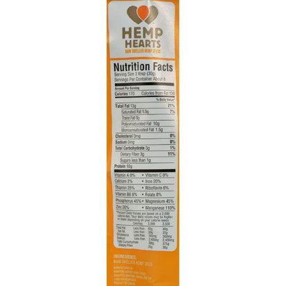 Manitoba Harvest Shelled Hemp Hearts Hemp Seed - Case of 8 - 8 oz