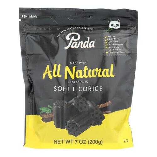 Panda Soft Licorice - 7 oz - Case of 12