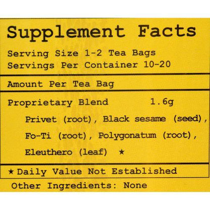 Health King Hair Regeneration Herb Tea - 20 Tea Bags