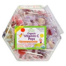 Load image into Gallery viewer, Yummy Earth Organic Vitamin C Pops Counter Bin - 150 Pops
