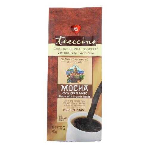 Teeccino Mediterranean Herbal Coffee Mocha - 11 oz - Case of 6