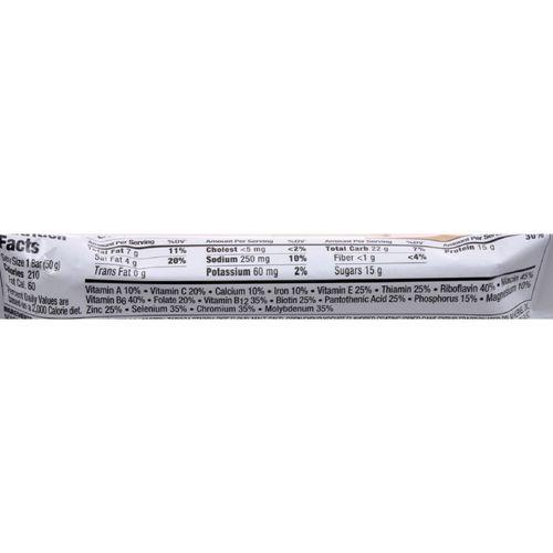 Zone - Nutrition Bar - Cinnamon Roll - Case of 12 - 1.76 oz.
