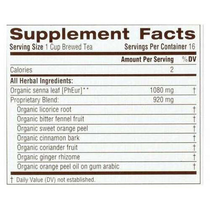 Traditional Medicinals Organic Smooth Move Herbal Tea - 16 Tea Bags - Case of 6