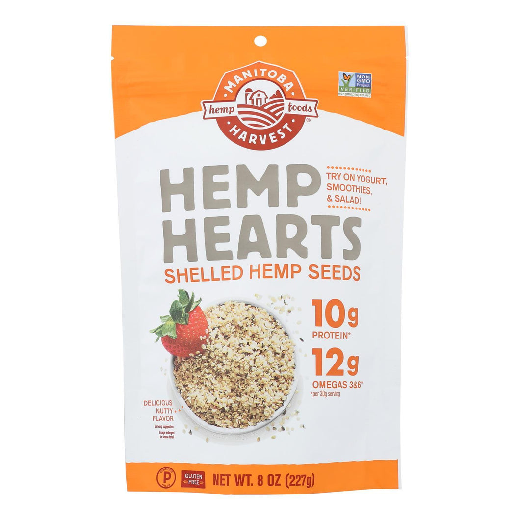 Manitoba Harvest Shelled Hemp Hearts Hemp Seed - 8 oz