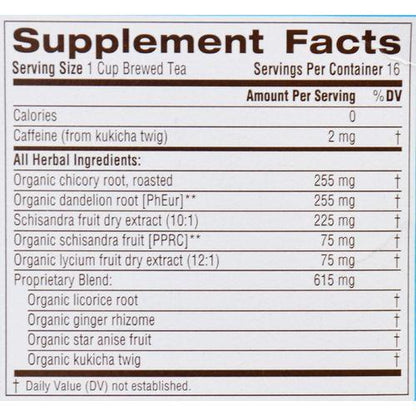Traditional Medicinals Everyday Detox Herbal Tea - 16 Tea Bags