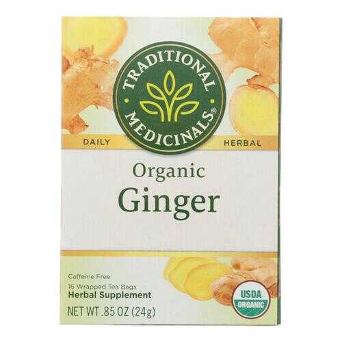 Traditional Medicinals Organic Ginger Tea - 16 Bags