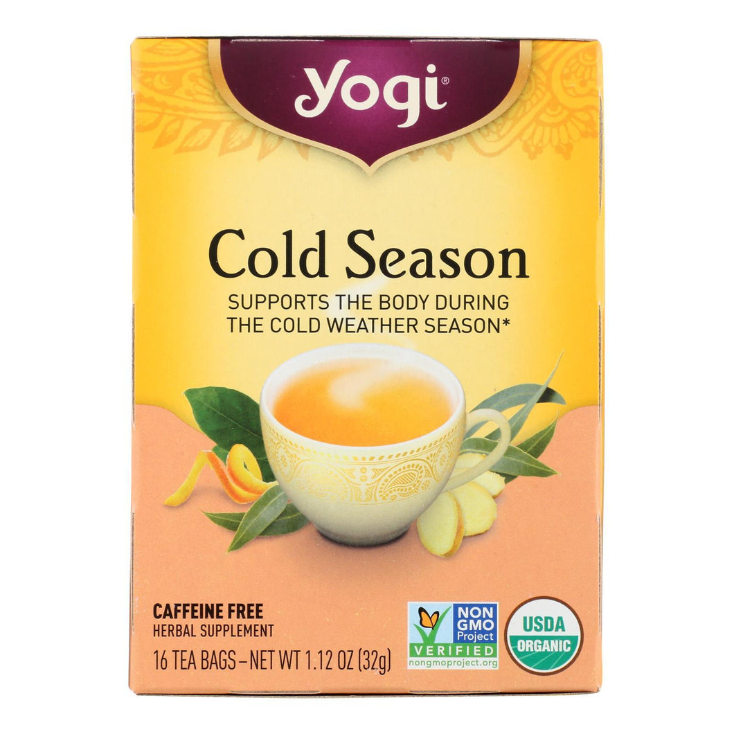 Yogi Tea Cold Season - Caffeine Free - 16 Tea Bags