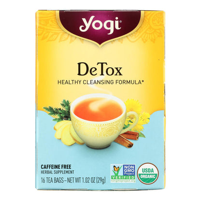 Yogi Tea Detox - Caffeine Free - 16 Tea Bags