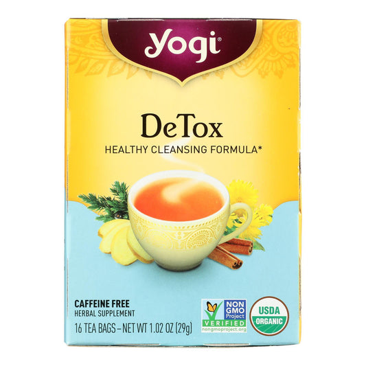 Yogi Tea Detox - Caffeine Free - 16 Tea Bags