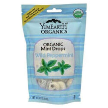 将图片加载到图库查看器，Yummy Earth Organic Candy Drops Wild Peppermint - 3.3 oz - Case of 6
