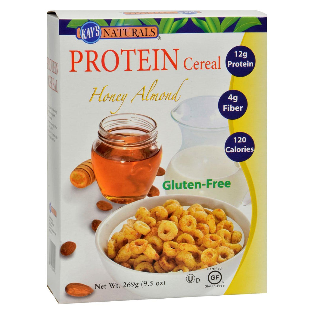 Kay's Naturals Better Balance Protein Cereal Honey Almond - 9.5 oz - Case of 6