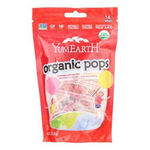 将图片加载到图库查看器，Yummy Earth Organic Lollipops Assorted Flavors - 3 oz - Case of 6
