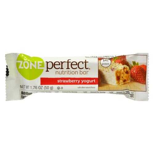 Zone - Nutrition Bar - Strawberry Yogurt - Case of 12 - 1.76 oz.