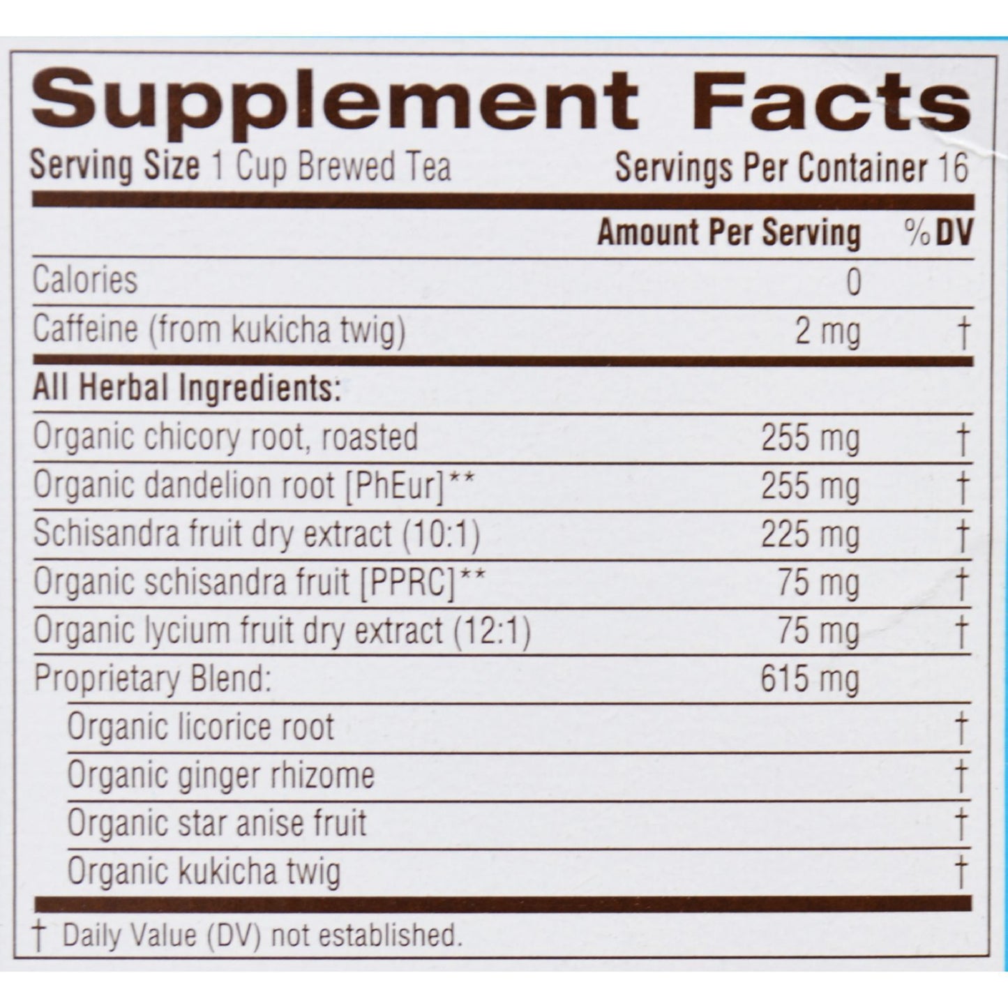 Traditional Medicinals EveryDay Detox Herbal Tea - Case of 6 - 16 Bags