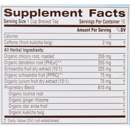 Traditional Medicinals EveryDay Detox Herbal Tea - Case of 6 - 16 Bags