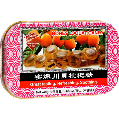 Han's Honey Loquat Candy - Counter Display - 2.68 oz - 1 Case
