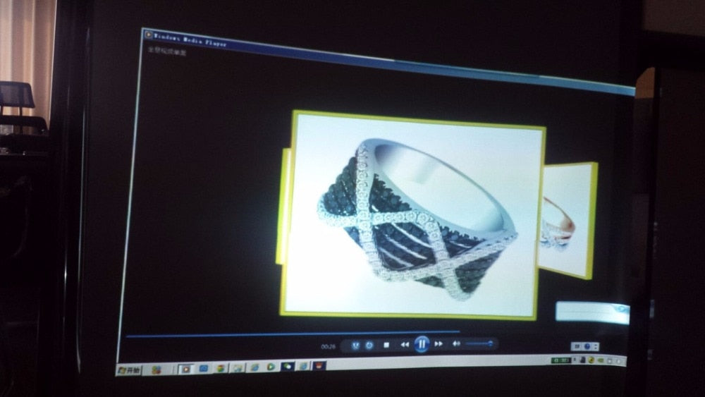 1.524m x 2.2m Holographic Transparent Rear Projection Screen Film Display Vivid Clear Picture Use for Glass Window, Store, Airport