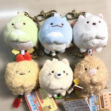 將圖片載入圖庫檢視器 Japan Cartoon Corner Creature Biology Flexible Key Chains Sumikko Gurashi Animal Plush Toy Keychain Pendant Bag Toys Gift
