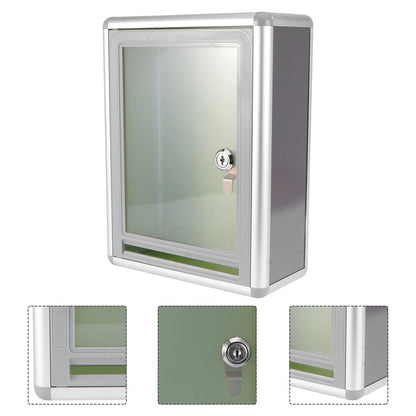 Wall-Mounted Suggestion Box Practical Mailbox Mail Post Box Check-in Box