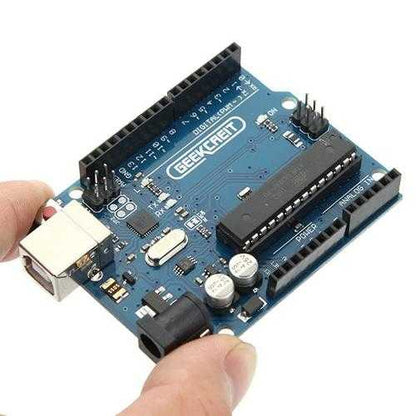 5Pcs UNO R3 ATmega16U2 AVR USB Development Main Board Geekcreit for Arduino - products that work with official Arduino boards
