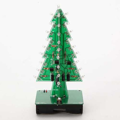 Geekcreit? DIY Christmas Tree LED Flash Kit 3D Electronic Learning Kit