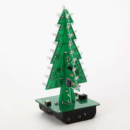 Geekcreit? DIY Christmas Tree LED Flash Kit 3D Electronic Learning Kit