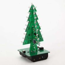 Charger l&#39;image dans la galerie, Geekcreit? DIY Christmas Tree LED Flash Kit 3D Electronic Learning Kit
