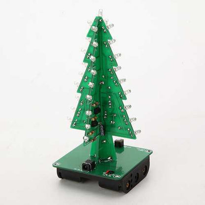 Geekcreit? DIY Christmas Tree LED Flash Kit 3D Electronic Learning Kit