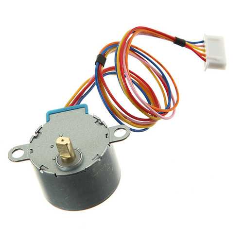 5Pcs Gear Stepper Motor DC 5V 4 Phase 5-Wire Reduction Step Geekcreit for Arduino - products that work with official Arduino boards