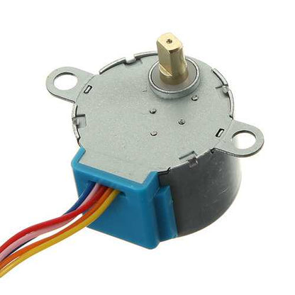 5Pcs Gear Stepper Motor DC 5V 4 Phase 5-Wire Reduction Step Geekcreit for Arduino - products that work with official Arduino boards