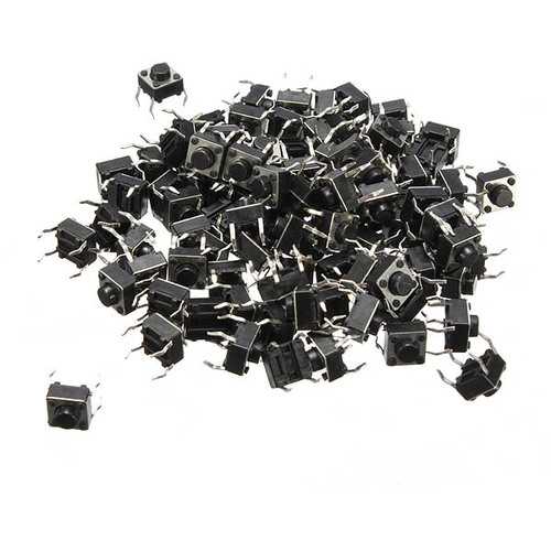 Geekcreit? 2000pcs Mini Micro Momentary Tactile Tact Switch Push Button DIP P4 Normally Open