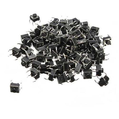 Geekcreit? 2000pcs Mini Micro Momentary Tactile Tact Switch Push Button DIP P4 Normally Open